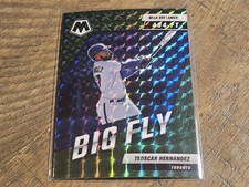 2022 Panini Mosaic Teoscar Hernandez Big Fly Green Insert Nmmt