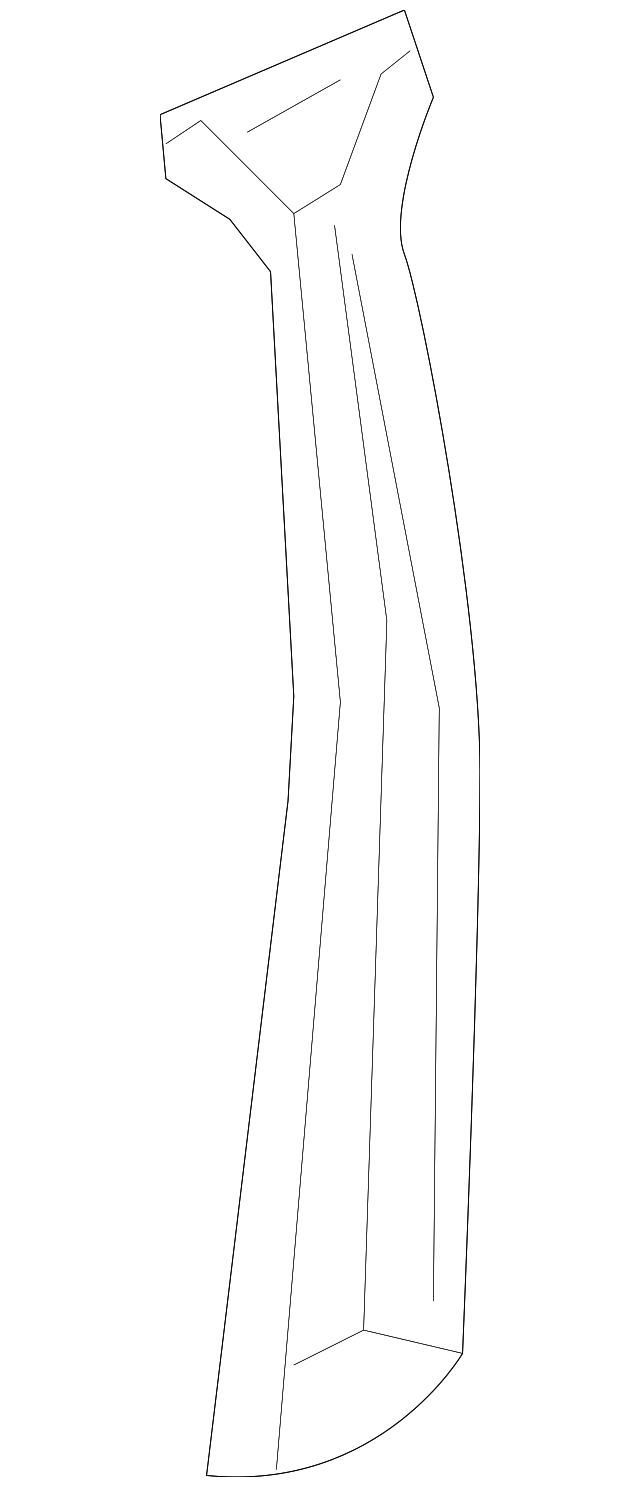 Genuine GM Driver Side Center Pillar Inner Panel Replacement Part 15882061