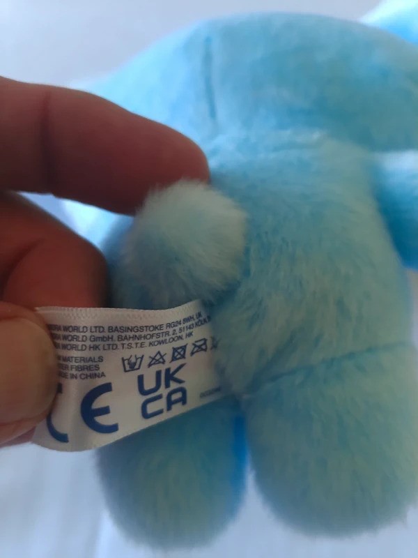 Aurora, 61460 BT21 Official Merchandise, KOYA Soft Toy, Small, Blue & White image 8