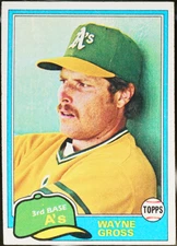 1981 Topps Baseball Wayne Gross #86