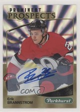 2019-20 Upper Deck Parkhurst Prominent Prospects Gold Erik Brannstrom Auto 0l6f