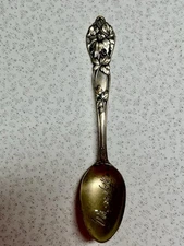 Vintage Sterling Silver Denver Souvenir Spoon
