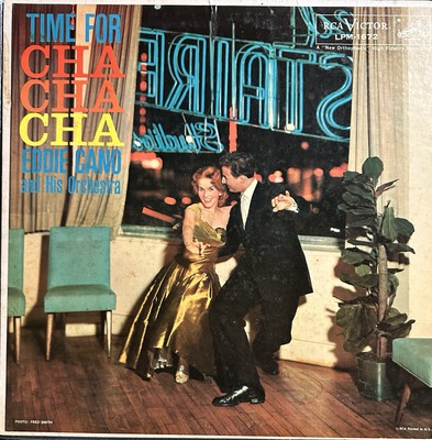 Eddie Cano - Time For Cha Cha Cha LP RCA Victor 1958 Latin Jazz Vinyl VG+