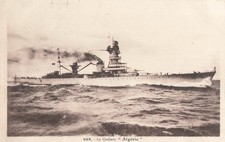 Warship, the cruiser Algeria 410 27.