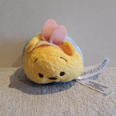 Disney Store Tsum Tsum Winnie Puuh Osterei Plüsch 2016 3,5 Zoll Hasenohren Sehr guter Zustand