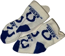 For Bare Feet Baby Bootie Size Socks Indianapolis Colts New