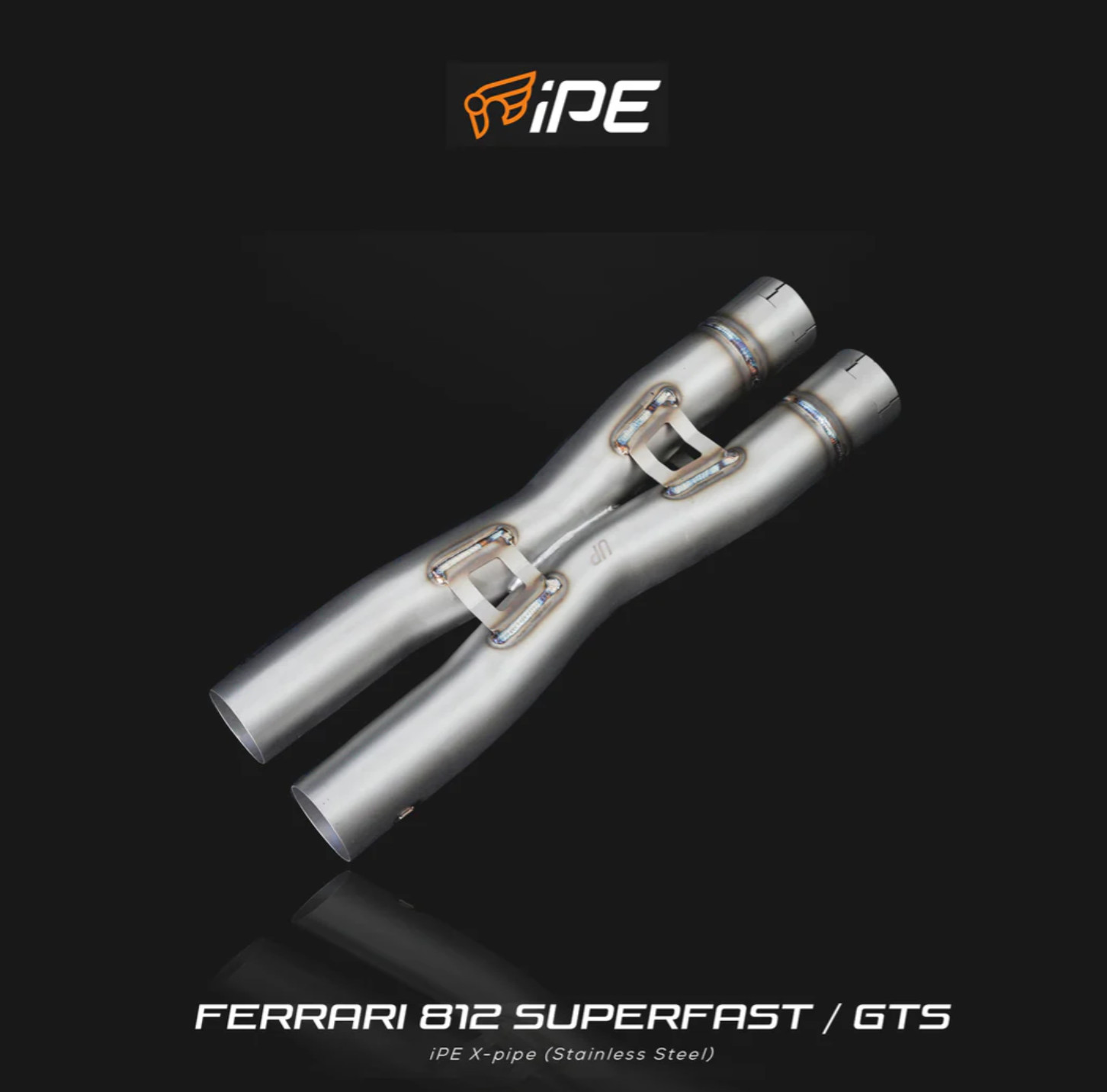 Ferrari 812 Superfast / GTS iPE Exhaust Valvetronic System with X Pipe Stainless