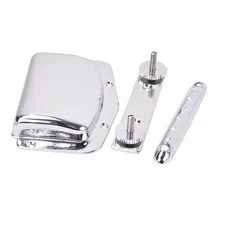 Healifty Adjust Fixed Bridge Tailpiece For Teisco Tune O matic Electric Guitar A