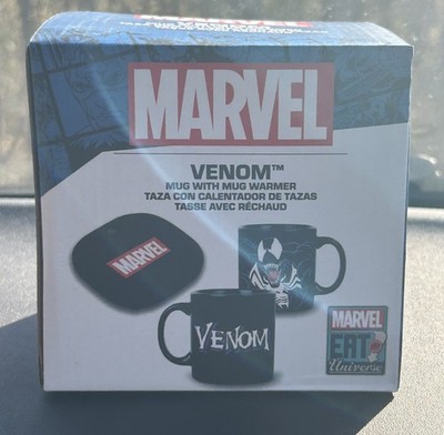 Marvel Venom Mug with Mug Warmer by Uncanny Brands New In Box