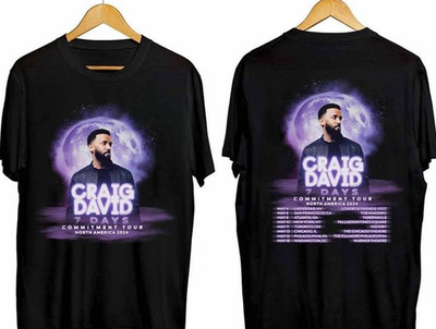 Craig David 7 Days Commitment Tour 2024 Shirt Fan Hoodie T-ShiT-S shirt