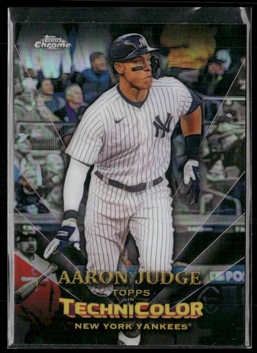 2023 Topps Chrome AARON JUDGE #TT-20 Topps in Technicolor New York Yankees