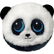 TY Beanie Bouncers Checkers Panda, 10 cm  Pl&uuml;schfigur Mehrfarbig Pl&uuml;schfigur