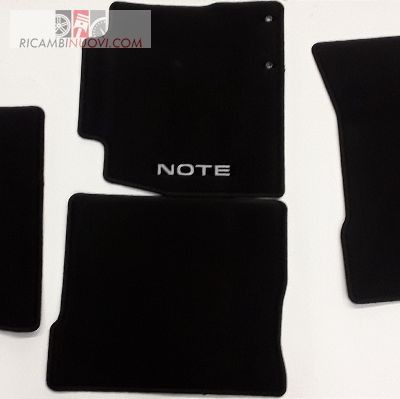 Tappetini Tappeti PRO LINE 3D per Nissan Note II 2012-2017 in gomma