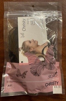SOHO Christy S-07 Dark Brown Ponytail - NEW 
