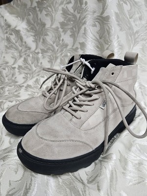 kids Vans COLFAX Boot MTE-1 Suede Leather CHECKERBOARD SZ 6