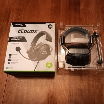 HyperX HHSC2-CG-SL/G CloudX Gaming Headset (Black-Silver) - Xbox NEW
