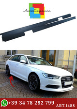🔥ART.1488 MINIGONNE PER AUDI A6 4G C7 11-18 LOOK TUNING GREZZE DESIGN SPORTIV🔥