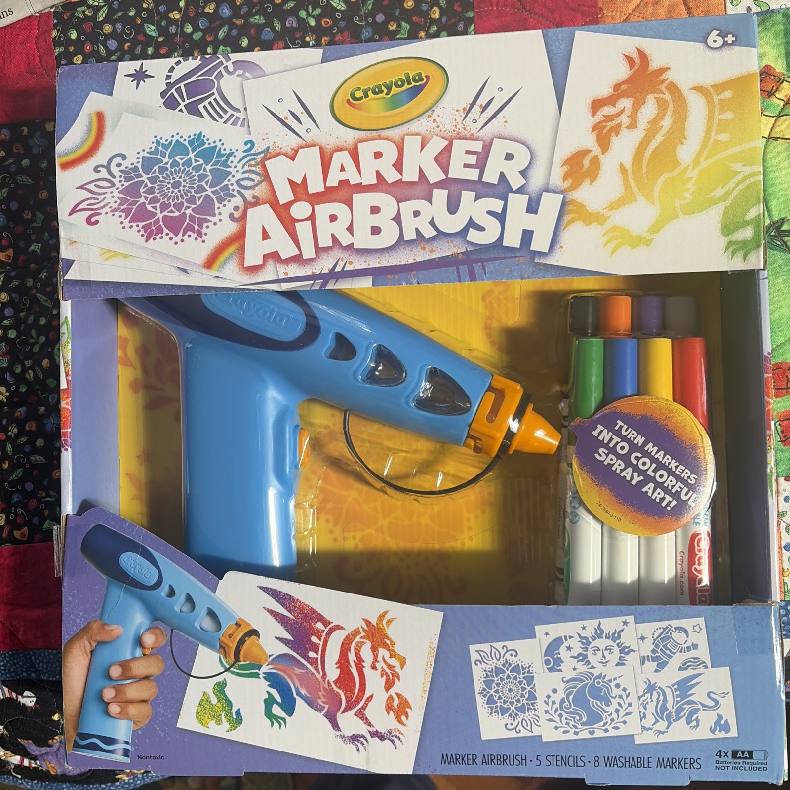 crayola marker airbrush