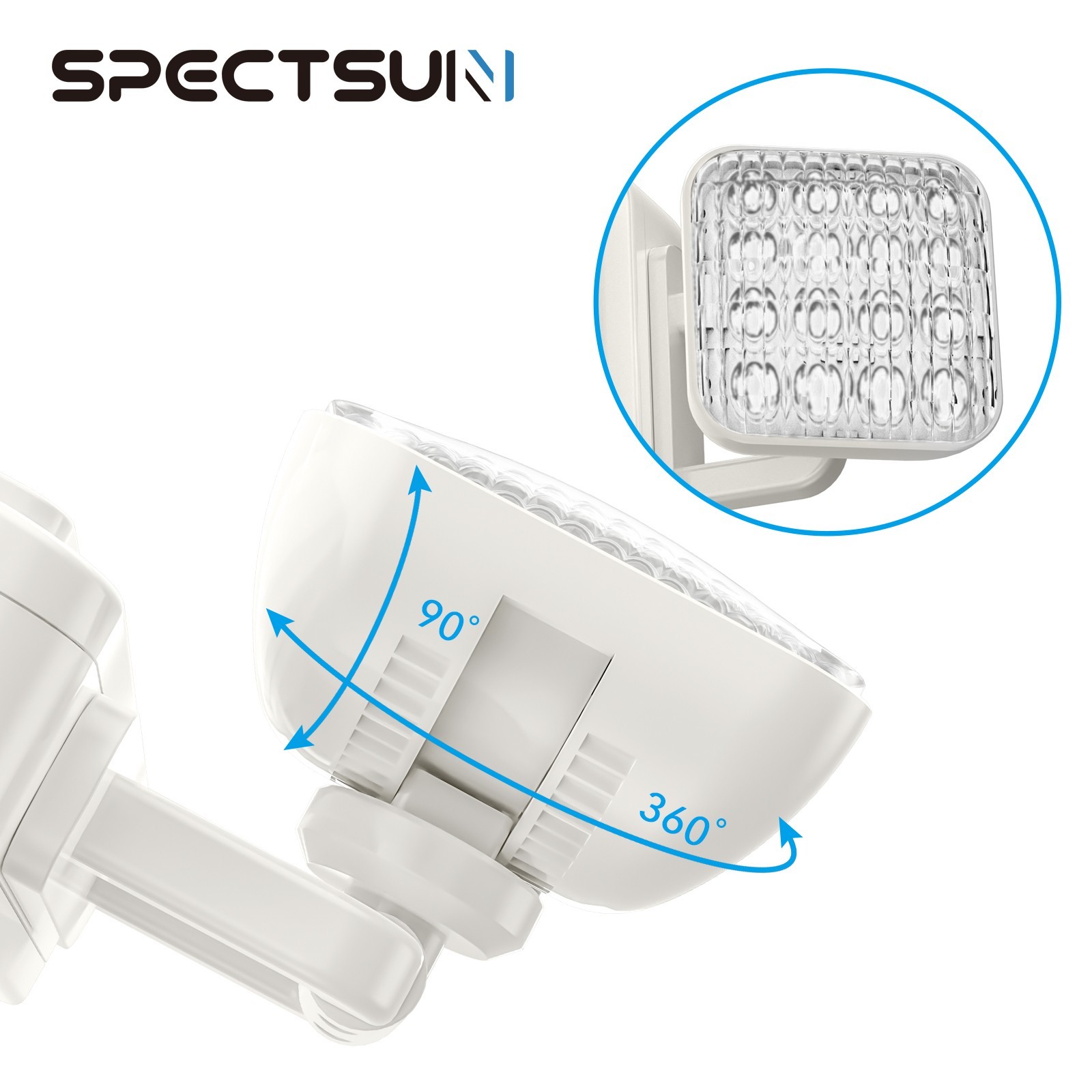 UL Listed-1 Pack Red Led Exit Signs with Battery For Led Emegency Exit Lights.