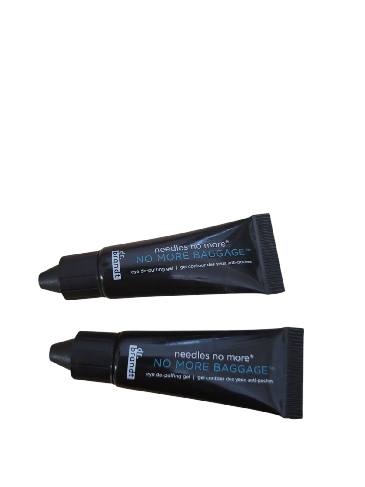 Dr. Brandt NEEDLES NO MORE NO MORE BAGGAGE Eye De-Puffing Gel X2 6ml