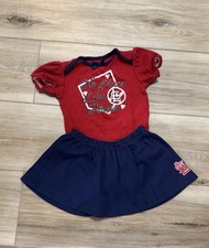 Genuine Merchandise St. Louis Cardinals Girls Bodysuit and Skirt Size 12 Months