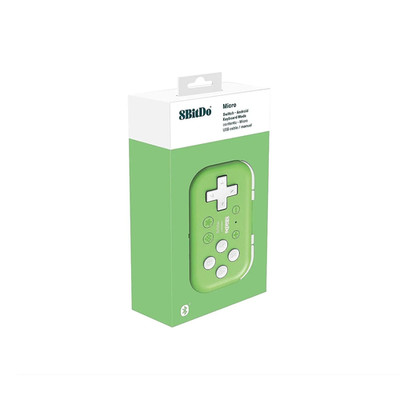 8Bitdo Micro Bluetooth Gamepad Pocket-Sized Mini Game Controller for Switch, And