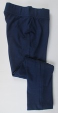 LANDS END Deep Sea Navy Starfish Slim Leg Knit Stretch Pants Womens S/T 6-8 NEW