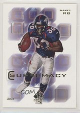 2000 SP Authentic Supremacy Terrell Davis #S2 HOF gc7