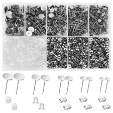 Earring Posts and Backs, 2000Pcs Hypoallergenic Earring Studs for Jewelry Making