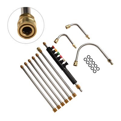 Effektives und effizientes 10er Pack Hochdruckreiniger Stab Set für Tiefenreinigung