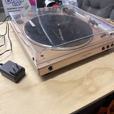 Audio-Technica AT-LP60XBT! Belt Drive Wireless Turntable! Limited Edition Pink!
