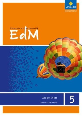 EdM - Elemente der Mathematik SI 5 / Arbeitsheft 5 - Ausgabe 2016 für Rheinland-