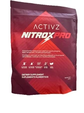 ACTIVZ NitroxPro Nitro X Pro Powder Nitric Oxide Booster Dietary Supplement