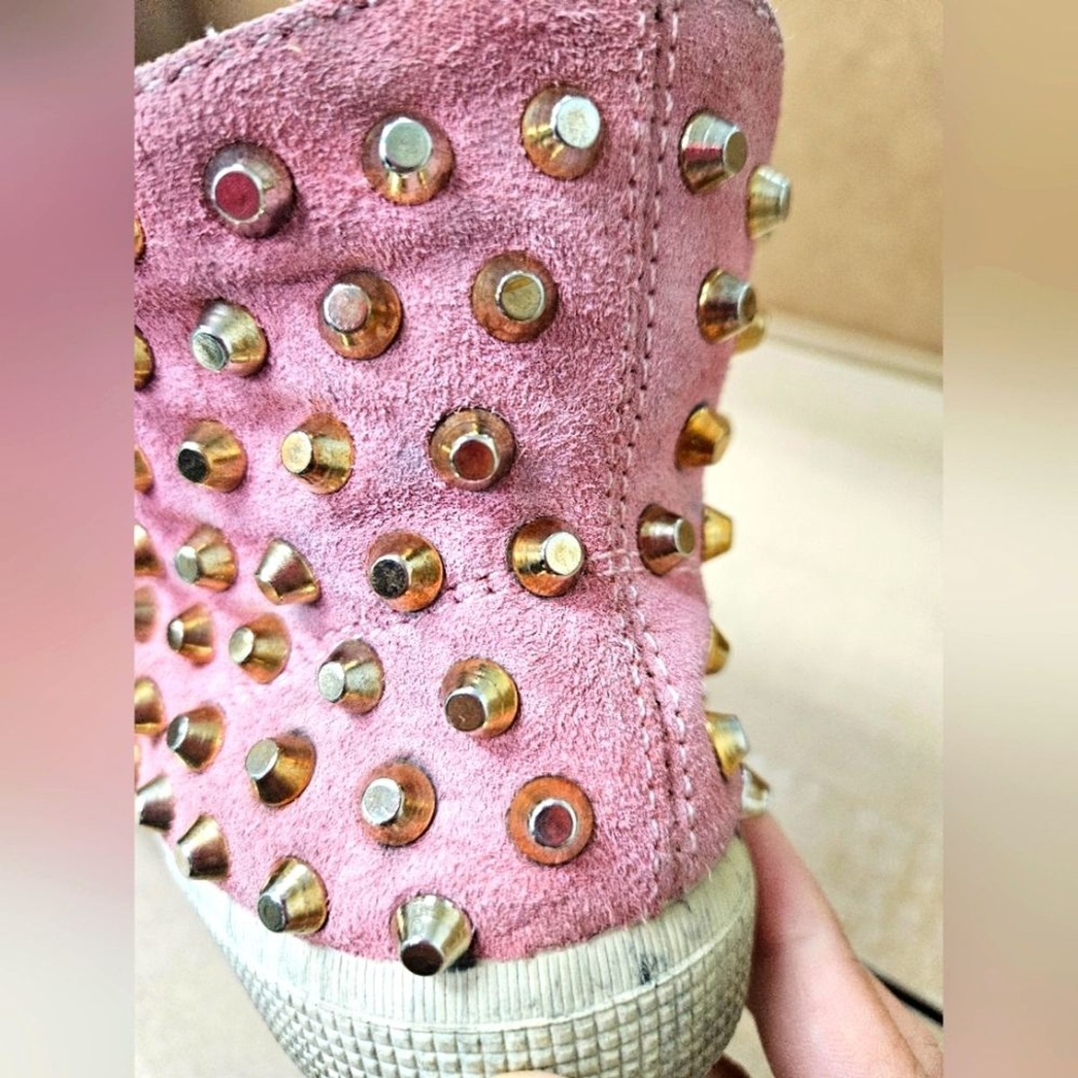Metal Gienchi SUEDE TRAINERS | eBay