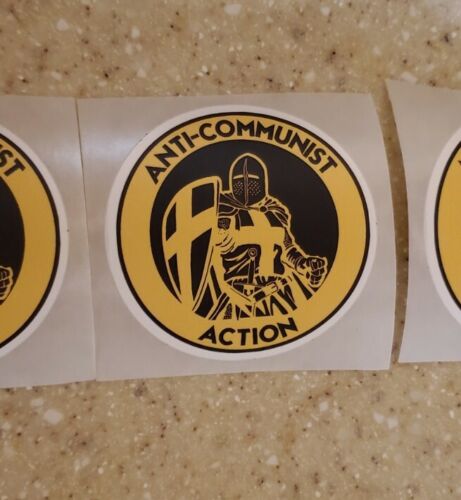 Adesivi Antifa Succhia ANTI COMUNISMO PRO CAPITALISMO lotto di 3 - Foto 6 di 6