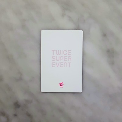 TWICE SUPER EVENT Limited Edition Photocard Each Member KPOP K-POP