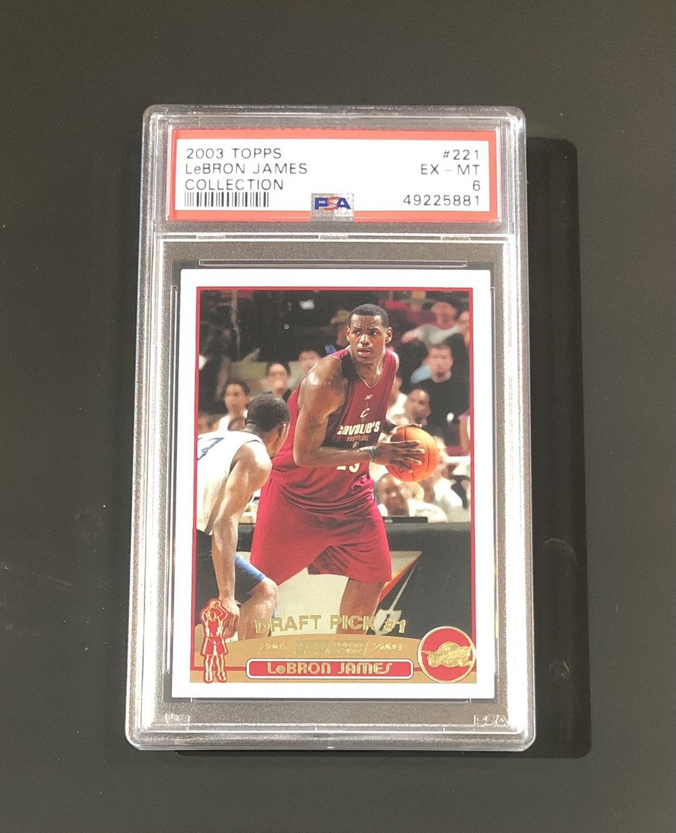 Psa 2003 Topps Lebron Lebron Rc 2003-04 Topps Collection LEBRON