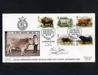 GB HAVERING No2 (Signed C. Gittens) FDC 1984 6th Mar Cattle Earls Court S6y++++X