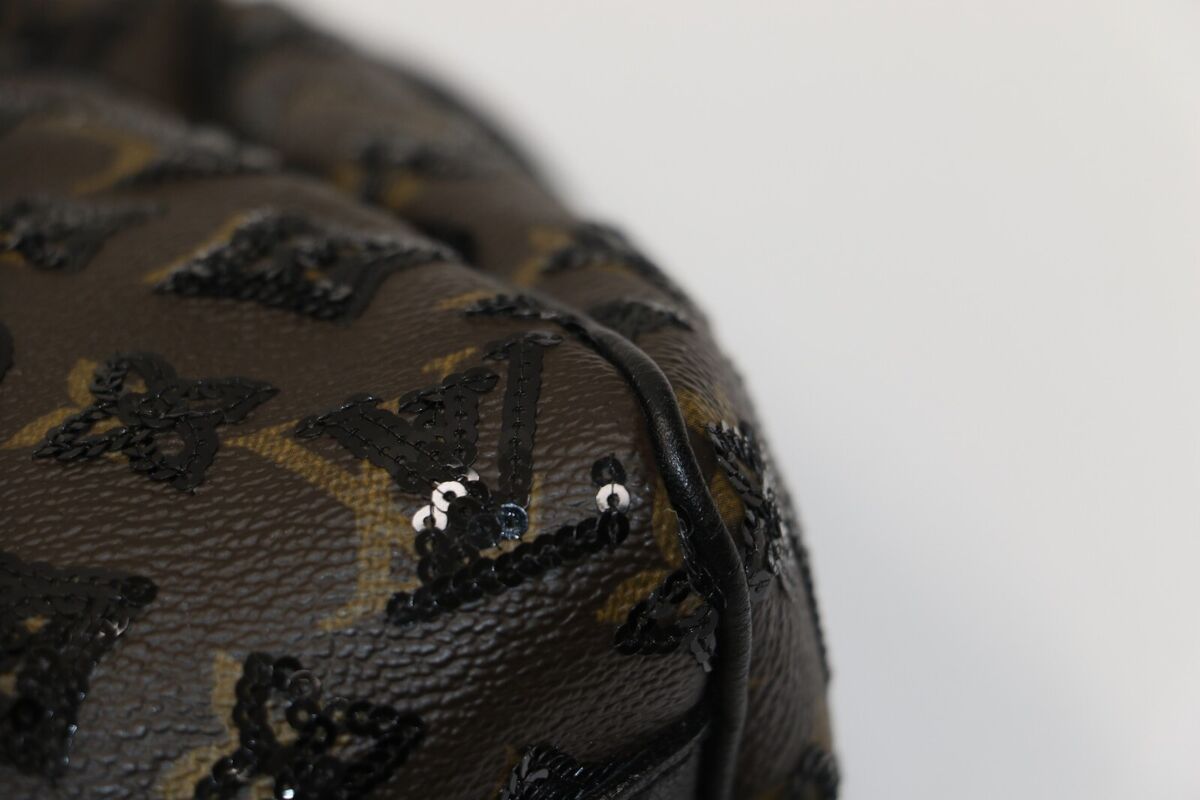 LOUIS VUITTON M40243 Monogram Eclipse Speedy30 Sequin Hand LOUIS VUITTON M40243 Monogram Eclipse Speedy30 Sequin Hand