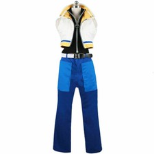Hot Kingdom Hearts II 2 Riku Uniform Cos Clothes Cosplay Costume