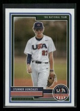 2023 Panini USA Baseball Stars & Stripes #8 Stunner Gonzales