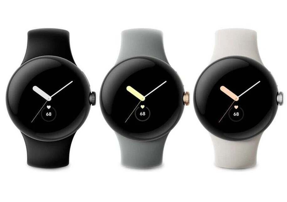 Google Pixel Watch 1ª Geração 41mm GPS WiFi Bluetooth Dourado, Preto, Prata GQF4C - Imagem 2 de 4