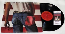 Max Weinberg signed Bruce Springsteen "BORN IN THE USA" Vinyl Album E Street JSA