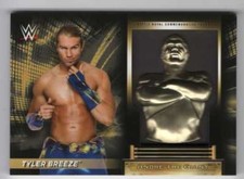 2018 Topps Road to WrestleMania Andre the Giant Trophy Gold /10 Tyler Breeze