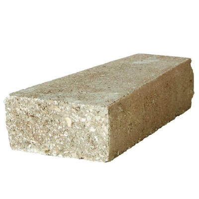 Pavestone Wall Cap 2.00''Hx4.29''Wx9.00''D Rockwall Pecan Concrete 320-Pieces Brown