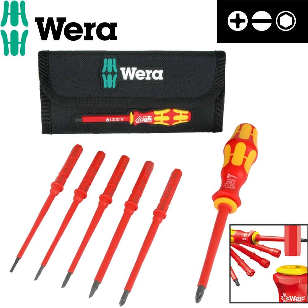 Wera kompakt vde interchangeable blade screwdriver set deals