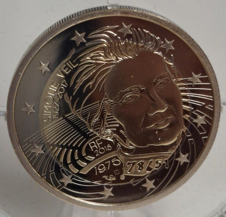 2 euros France - 2018 Simone Veil BE