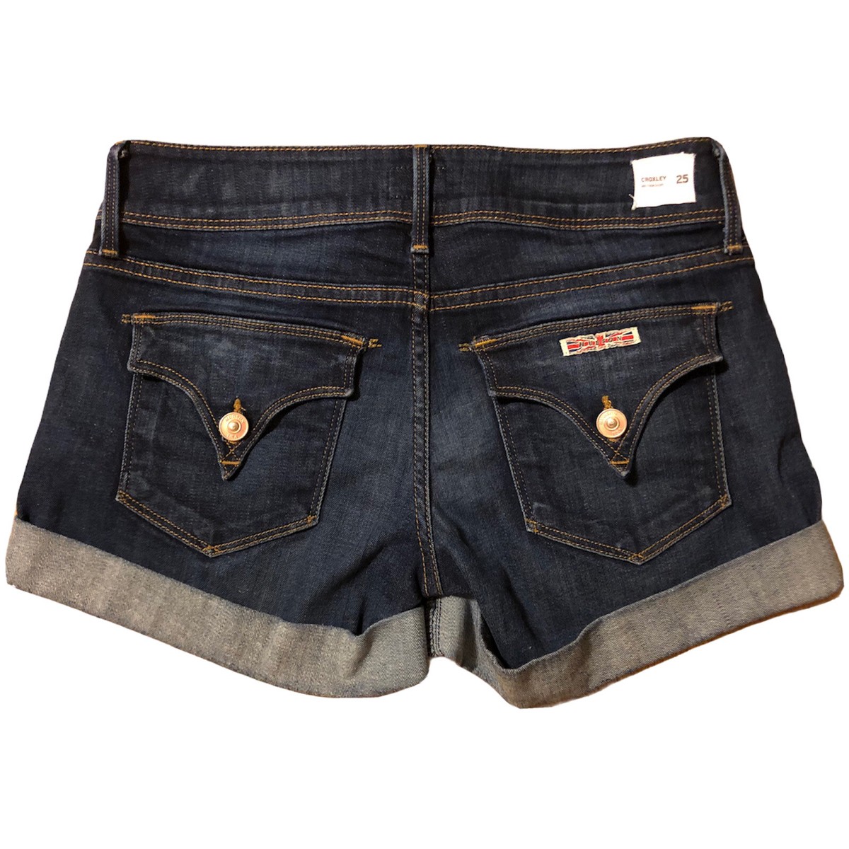 パンツ Her lip to Gold Button Flap Shorts Gold Button Flap Shorts