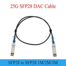 1PCS 25G SFP28 DAC Copper Cable 1m/2m/3m High Speed    Fiber Optic Cable