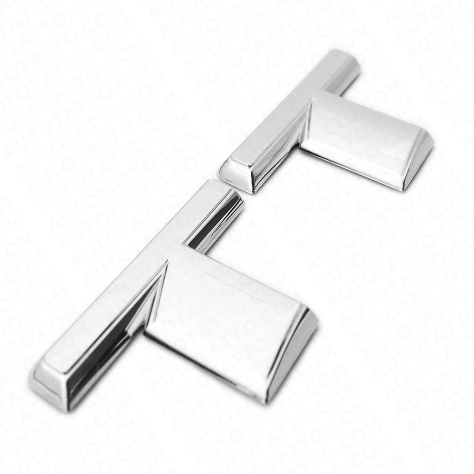 Placa de identificación trasera cromada 16-25 Audi TT OEM emblema maletero insignia deportivo Foto 4 de 4